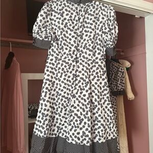 Polka Dot Midi Dress